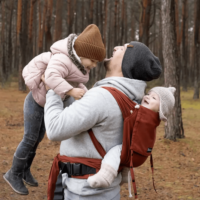 Rusty Red DidyKlick 4u Half Buckle by Didymos - Half Buckle CarrierLittle Zen One4048554400644