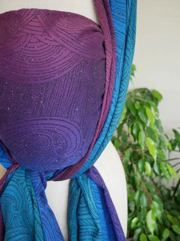 Sea Salt on Stream or Stone Woven Wrap