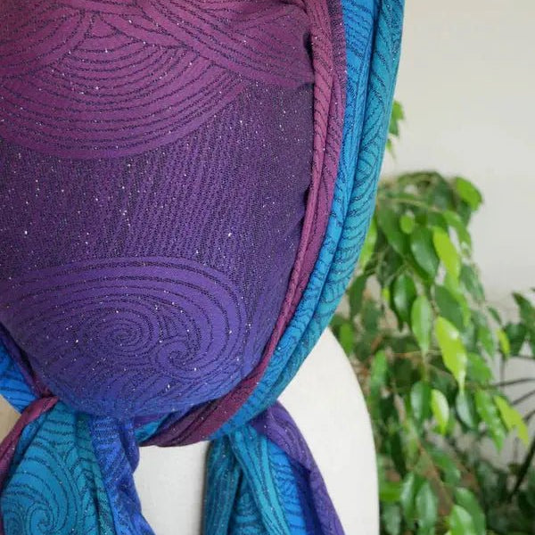 Sea Salt On Stream or Stone Woven Wrap by Oscha - Woven WrapLittle Zen One92013648