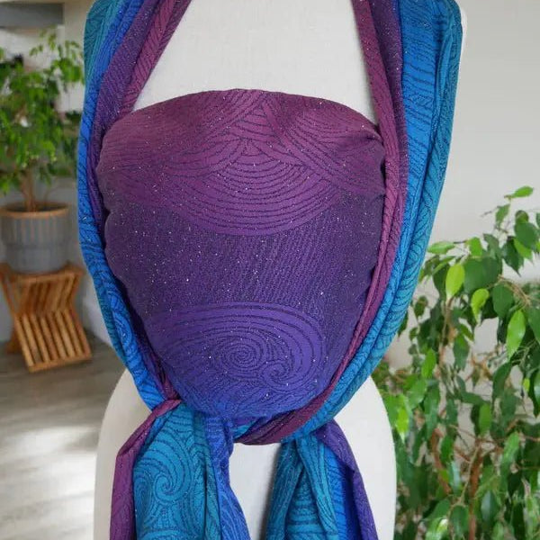 Sea Salt on Stream or Stone Woven Wrap