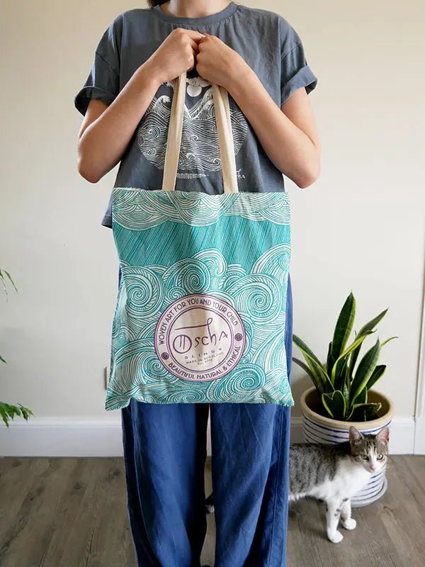 Sea Salt Tote Bag by Oscha Bags