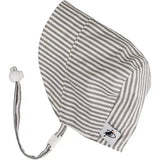 Seaside Stripe Cotton Infant and Toddler UPF50+ Sun Protection Bonnet - Baby Carrier AccessoriesLittle Zen One628185524502