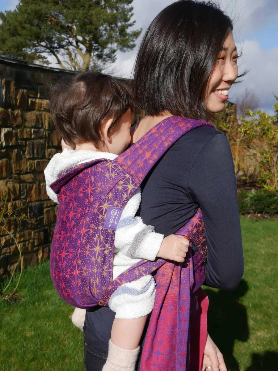 Silent Night Delights Toddler Cairis Half Buckle by Oscha - Half Buckle CarrierLittle Zen One26463312