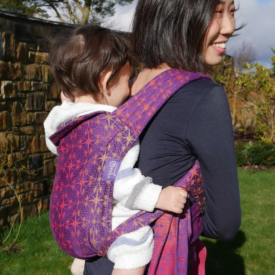 Silent Night Delights Toddler Cairis Half Buckle by Oscha - Half Buckle CarrierLittle Zen One26463312