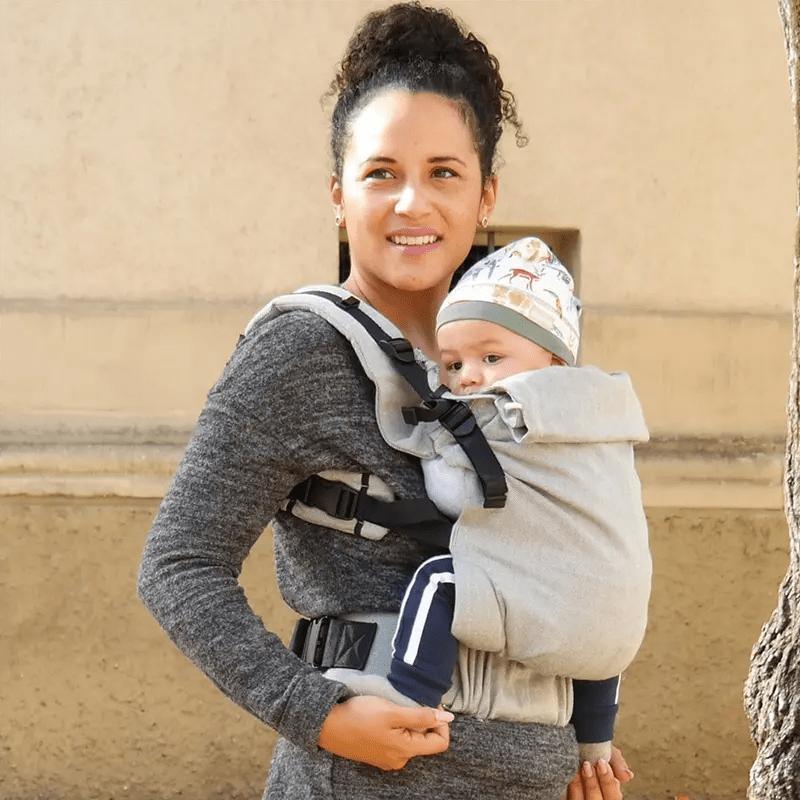 Silver DidyFix by Didymos - Buckle CarrierLittle Zen One4048554841683