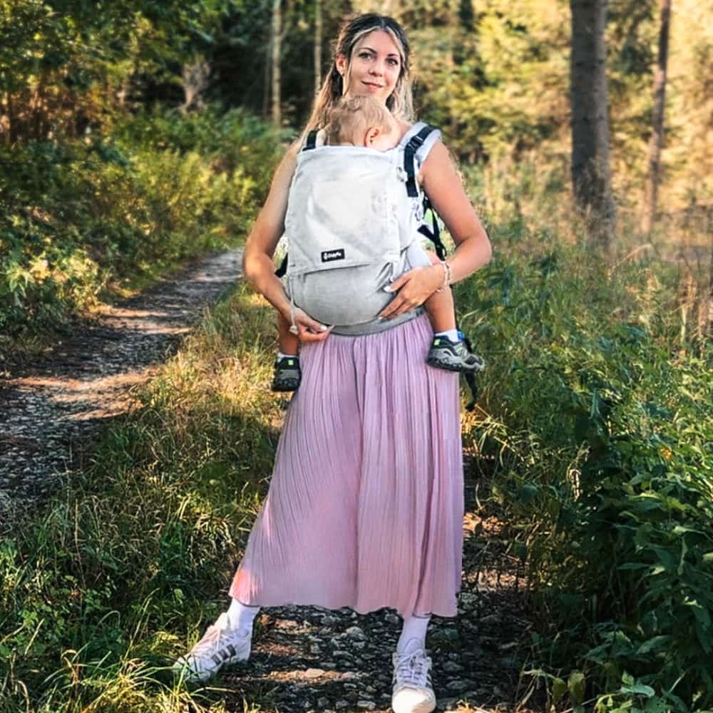 Silver Toddler DidyFix by Didymos - Buckle CarrierLittle Zen One4048554841737