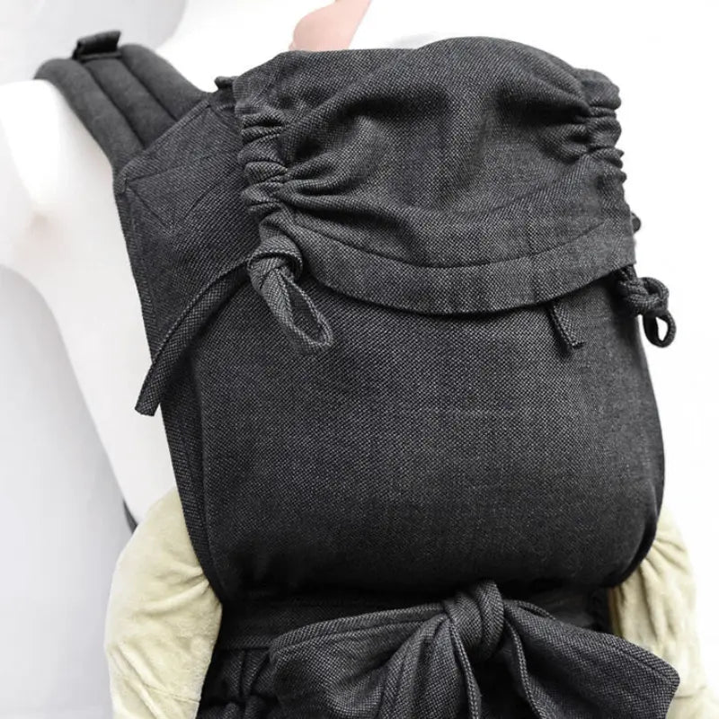 Simple Black Mysol Half Buckle