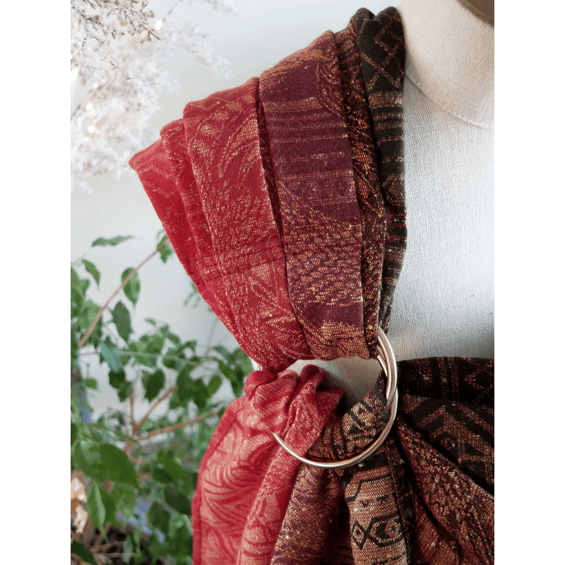 Smaug Gilded Wings Ring Sling by Oscha Oscha at Little Zen One