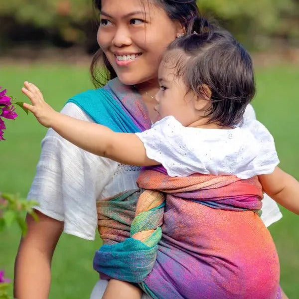 Starry Night Aura Woven Wrap by Oscha - Woven WrapLittle Zen One06285392