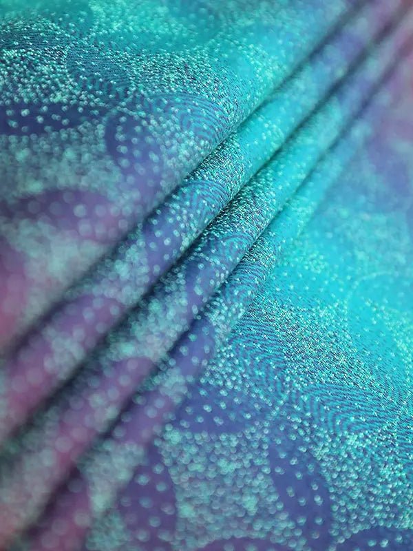 Starry Night Brew Fabric Piece by Oscha Fabric