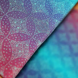 Starry Night Brew Fabric Piece by Oscha Fabric