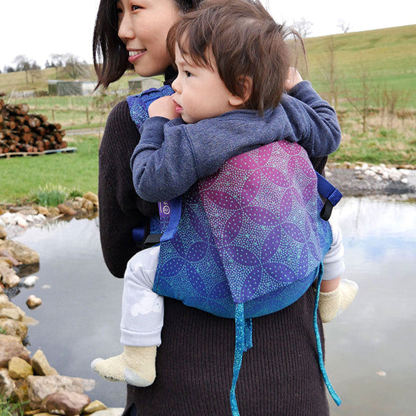 Starry Night Brew Onbuhimo Baby Carrier by Oscha - OnbuhimoLittle Zen One48495017361636