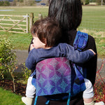 Starry Night Brew Onbuhimo Baby Carrier by Oscha Oscha at Little Zen One