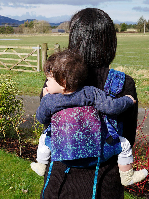 Starry Night Brew Onbuhimo Baby Carrier by Oscha Oscha at Little Zen One