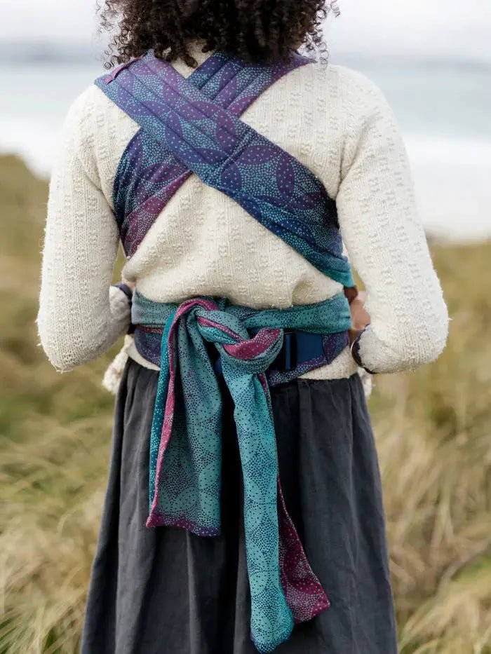 Starry Night Brew Preschool Cairis Half Buckle by Oscha - Half Buckle CarrierLittle Zen One43895888