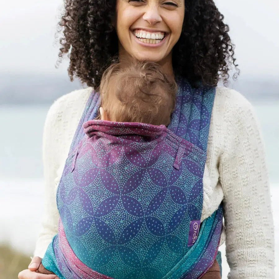 Starry Night Brew Preschool Cairis Half Buckle by Oscha - Half Buckle CarrierLittle Zen One43895888