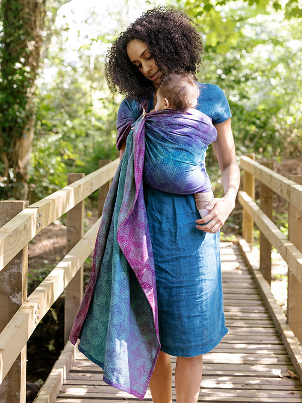 Starry Night Brew Ring Sling by Oscha Oscha at Little Zen One