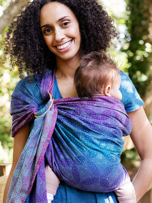 Starry Night Brew Ring Sling by Oscha Oscha at Little Zen One