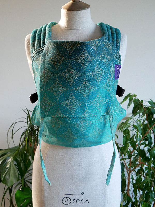 Starry Night Gold Dust Bairn Baby Carrier by Oscha Oscha at Little Zen One