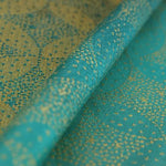 Starry Night Gold Dust Fabric Piece by Oscha - FabricLittle Zen One111116477