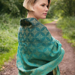 Starry Night Gold Dust Woven Wrap by Oscha Oscha at Little Zen One
