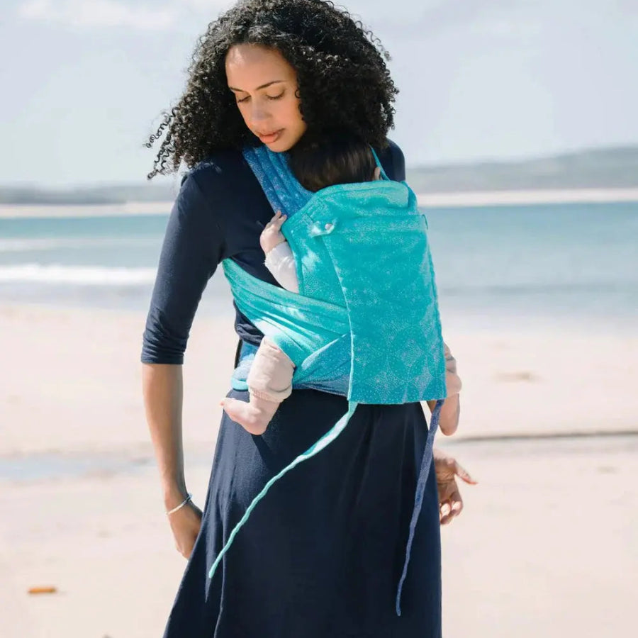 Starry Night Ocean Cairis Half Buckle by Oscha - Half Buckle CarrierLittle Zen One0111111221