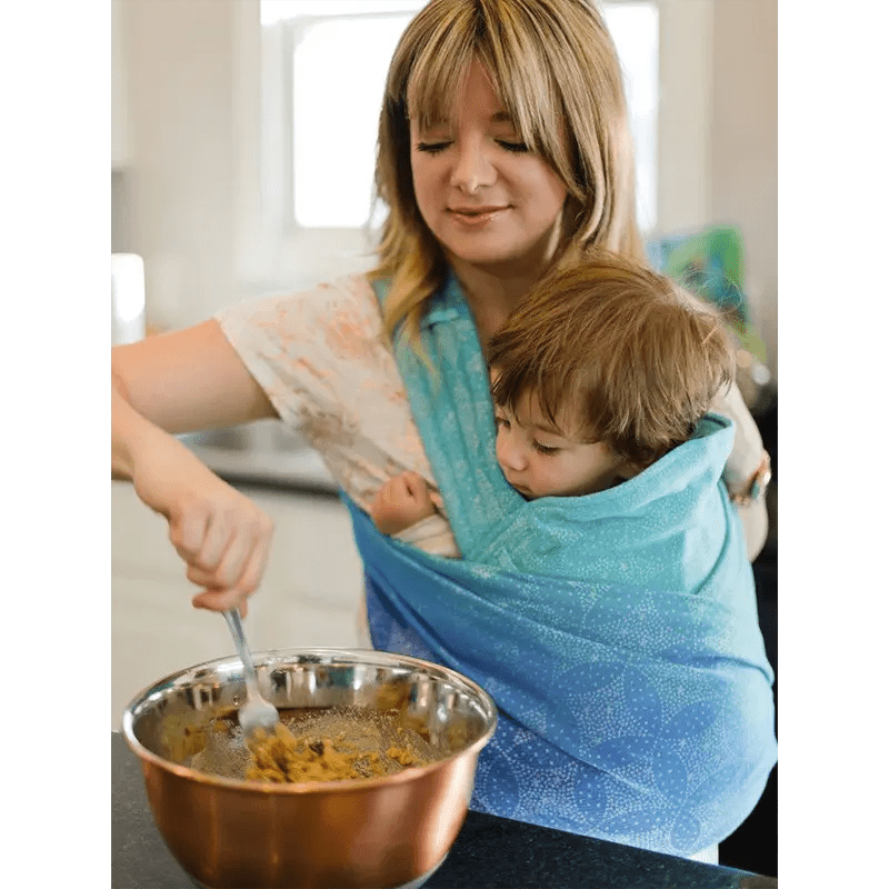 Starry Night Ocean Toddler Cairis Half Buckle by Oscha - Half Buckle CarrierLittle Zen One70509904