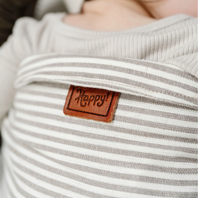 Stone Stripe Onbuhimo by Happy Baby - OnbuhimoLittle Zen One08489296