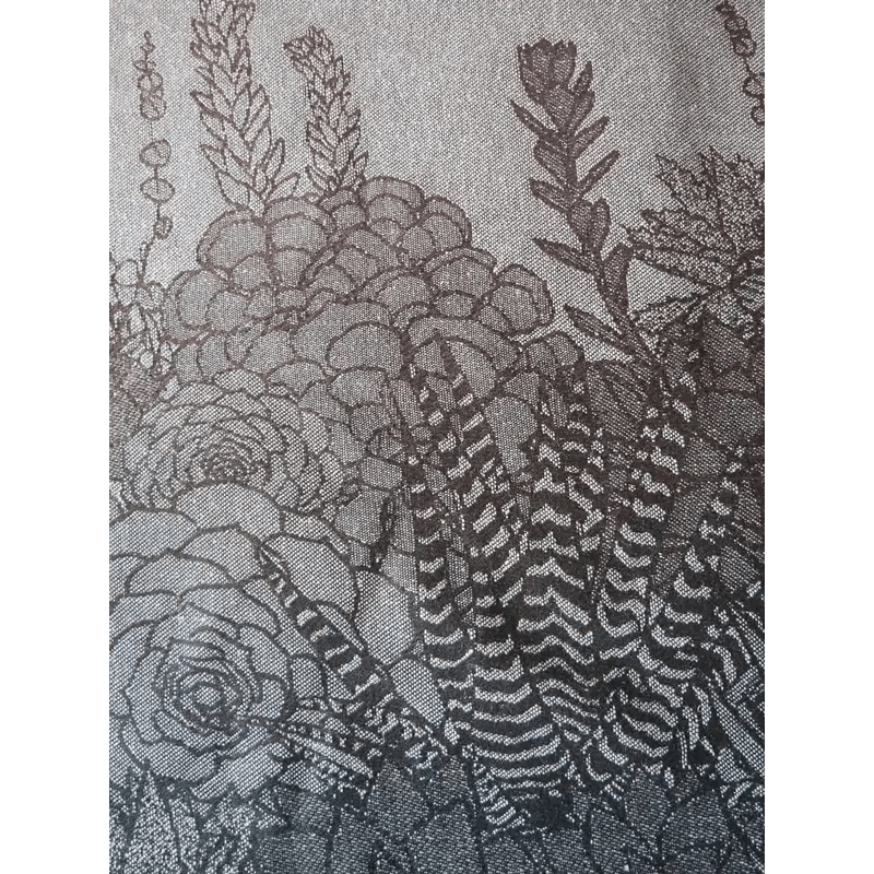 Succulents Desert Bloom Woven Wrap