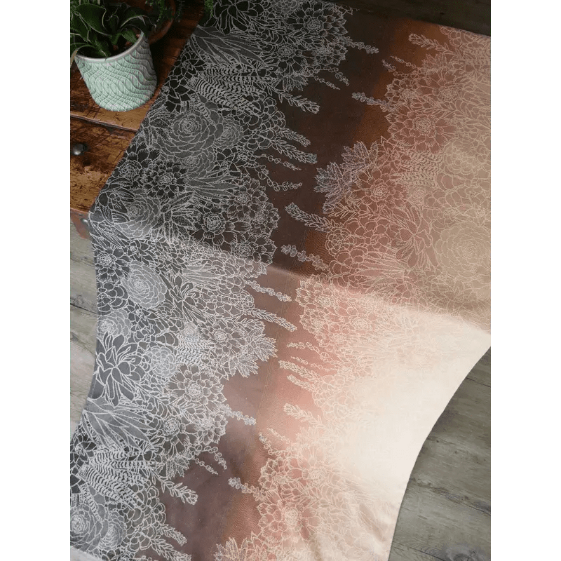 Succulents Desert Bloom Woven Wrap