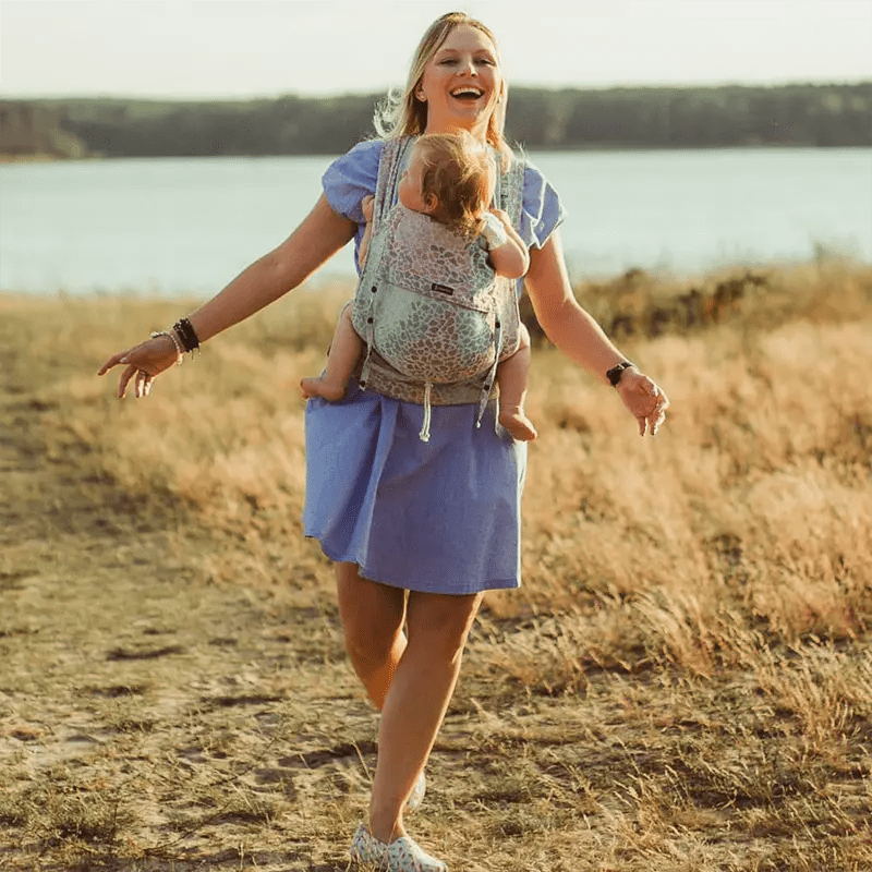 Summer Mosaic DidyKlick 4u Half Buckle by Didymos - Half Buckle CarrierLittle Zen One4048554602642