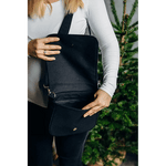 Symphony Rainbow Dark 2 in 1 City Bag by LennyLamb Bags