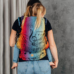 Symphony Rainbow Dark LennyPreschool Carrier by LennyLamb - Buckle CarrierLittle Zen One5907557752657