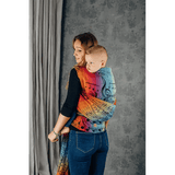 Symphony Rainbow Dark Preschool LennyHybrid Half Buckle by LennyLamb - Half Buckle CarrierLittle Zen One5907557762199