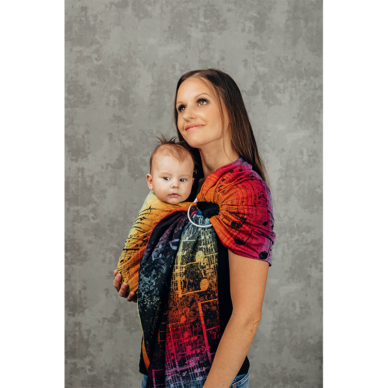 Symphony Rainbow Dark Ring Sling