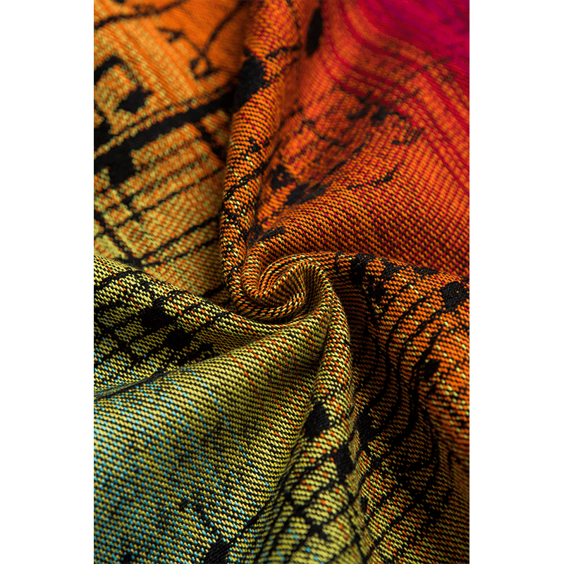 Symphony Rainbow Dark Ring Sling by LennyLamb - Ring SlingLittle Zen One5907557709040