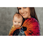 Symphony Rainbow Dark Ring Sling by LennyLamb - Ring SlingLittle Zen One5907557709040