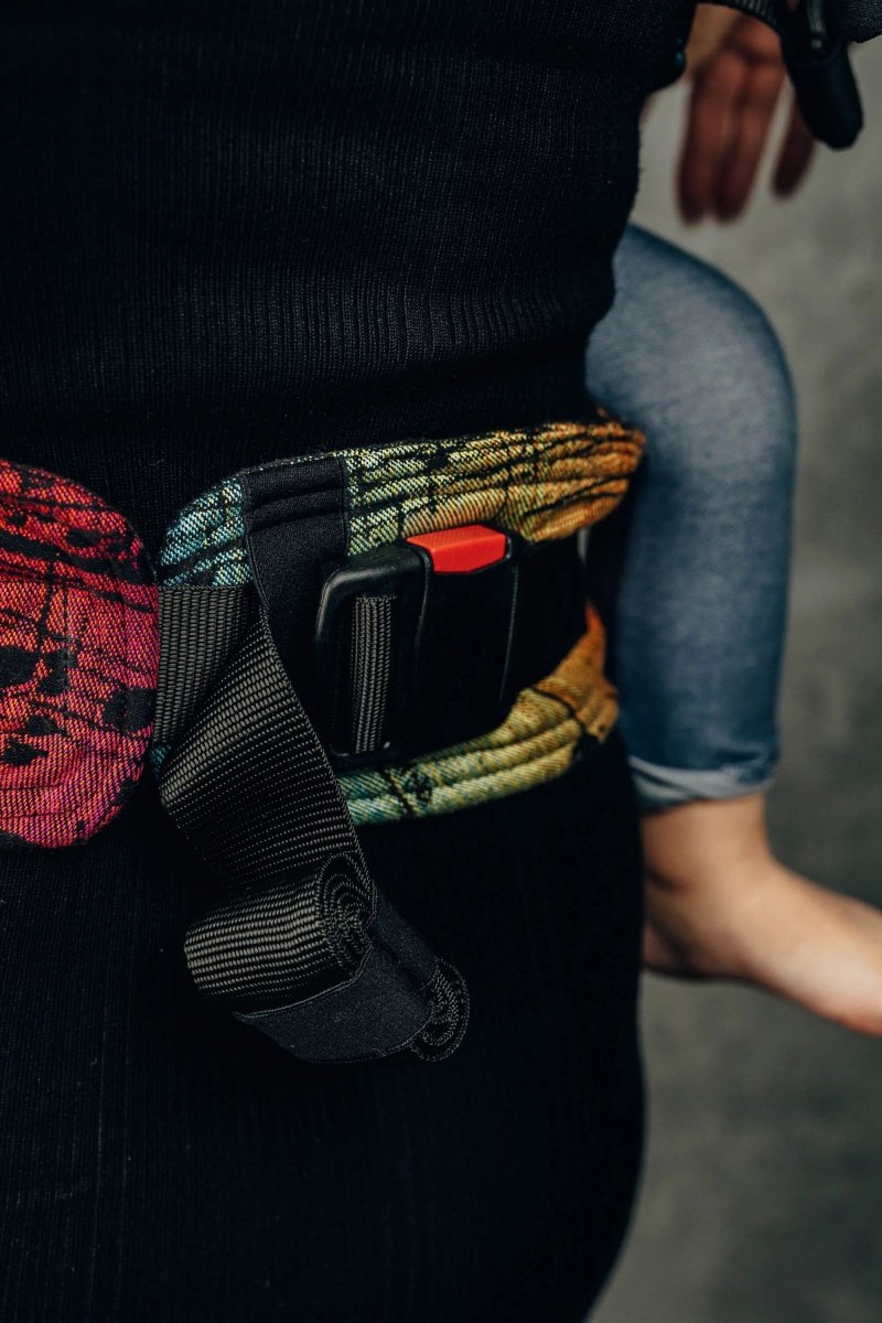 Symphony Rainbow Dark Toddler LennyGo by Lennylamb - Buckle CarrierLittle Zen One5907557703260