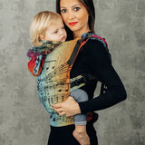 Symphony Rainbow Dark Toddler LennyGo by Lennylamb - Buckle CarrierLittle Zen One5907557703260