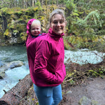 Mamalila Babywearing Outerwear All Rounder Softshell Jacket Berry