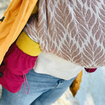 Mamalila Babywearing Outerwear Booties Allrounder Berry Olya Nelson