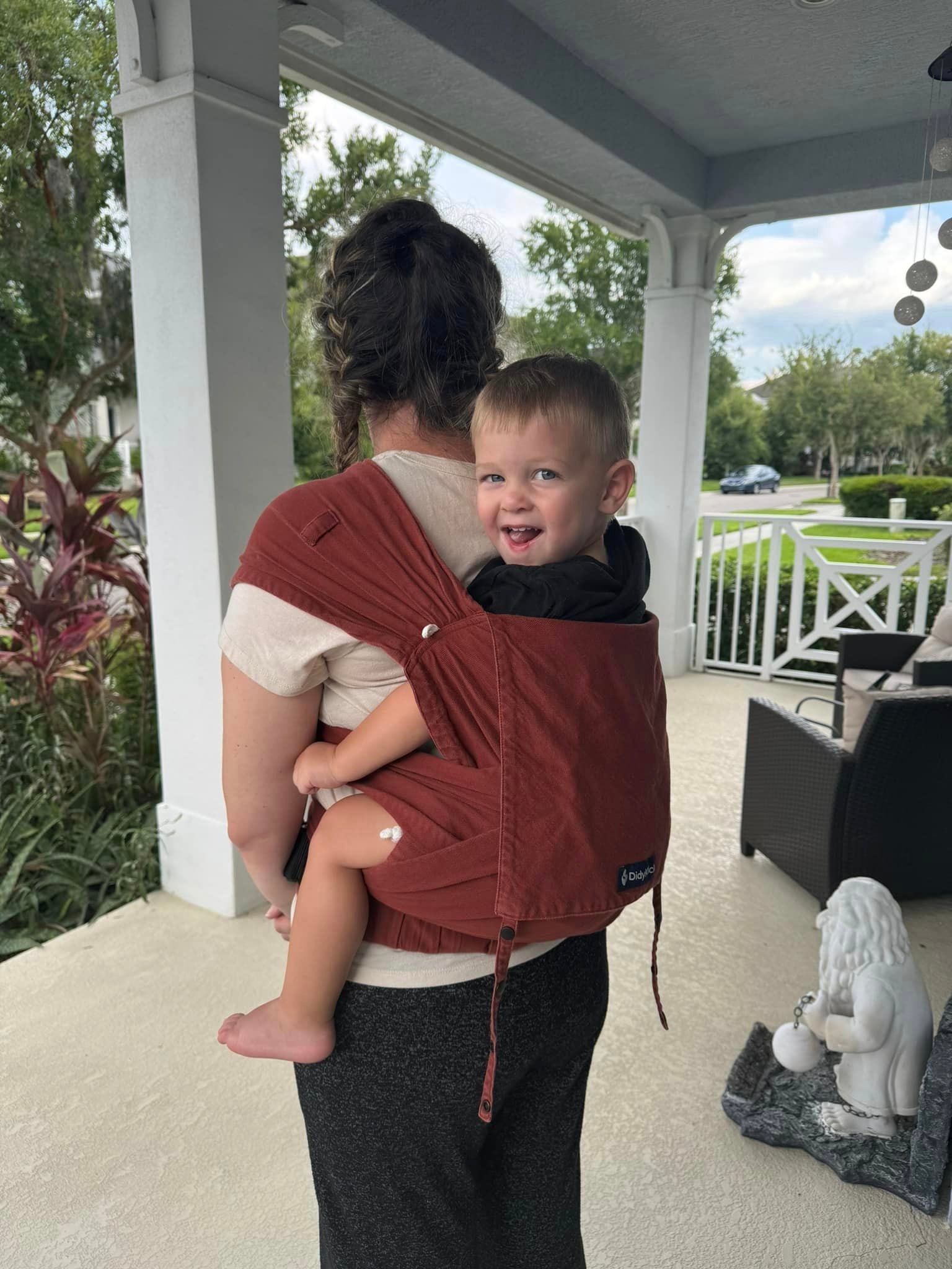 Didymos Half Buckle DidyKlick Rusty Red Kimberly Rountry Bellville