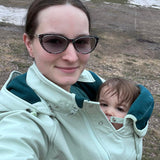 Mamalila Allrounder Babywearing Jacket Mint Alexis Steel