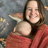 Didymos Woven Wrap Prima Ruby Mandarine Eva Nesce