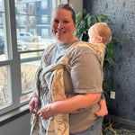 LennyLamb Woven Wrap Jurasic Park Ice Desert Kayla Woehler