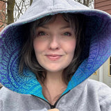 LennyLamb Babywearing Outerwear Hoodie Peacocks Tail Fantasy Elise
