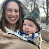 LennyLamb Babywearing Outerwear Hoodie Jurassic Park Ice Desert