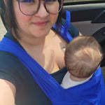 Beachfront Baby Half Buckle Carrier Everyday Marina Blue Anna Van