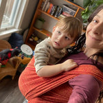 Didymos Woven Wrap Prima Ruby Mandarine Kirsty Rae