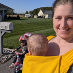 Beachfront Baby Half Buckle Carrier Everyday Harvest Moon Lacey Brown